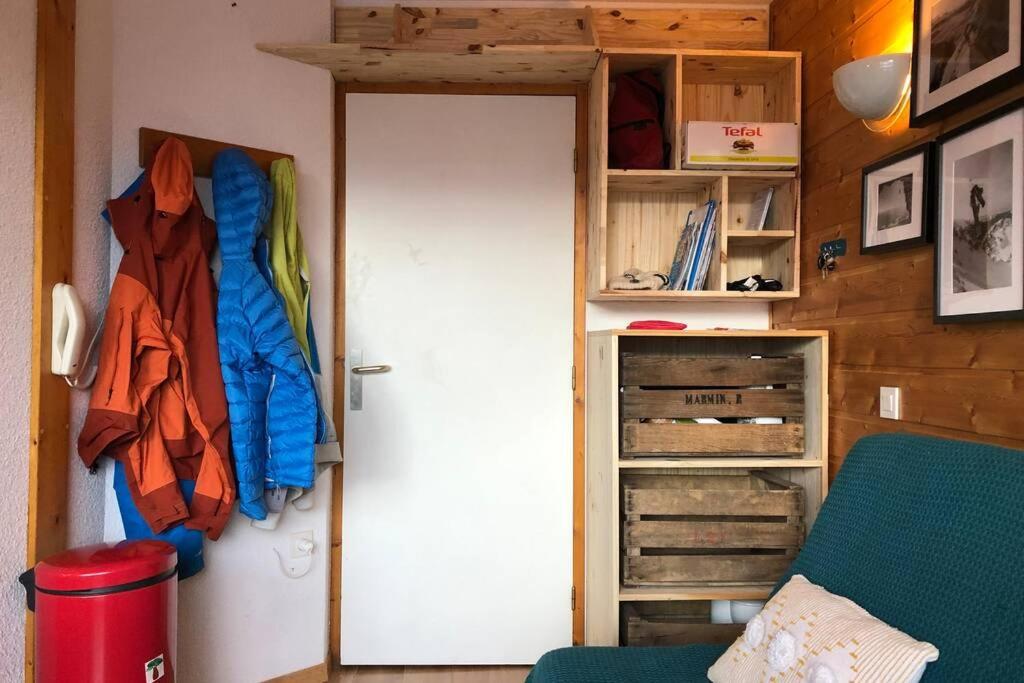 Vue Magnifique Et Balcon Oriente Sud - T2 Pour 5 Personnes Apartment Les Deux Alpes Exterior photo