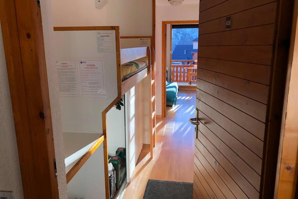 Vue Magnifique Et Balcon Oriente Sud - T2 Pour 5 Personnes Apartment Les Deux Alpes Exterior photo